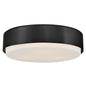 Cedric Medium Flush Mount In Black Finish
