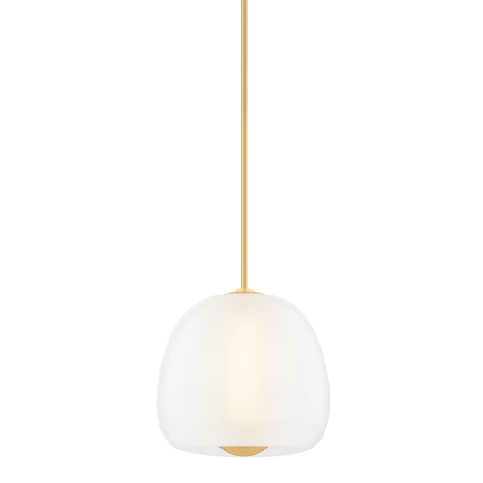 SCRANTON Pendant with Aged Brass Finish