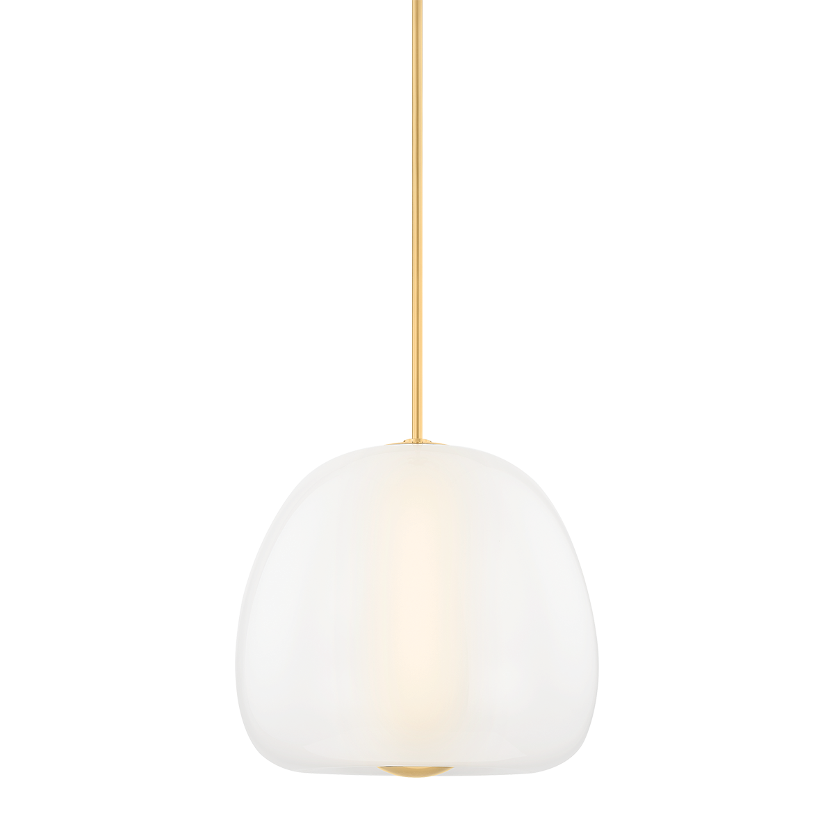 SCRANTON Pendant with Aged Brass Finish