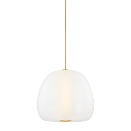 SCRANTON Pendant with Aged Brass Finish