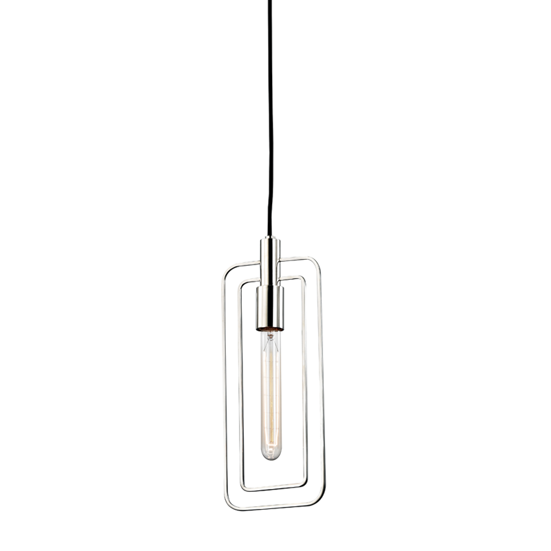 Masonville Pendant with Polished Nickel Finish