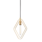 Masonville Pendant with Aged Brass Finish