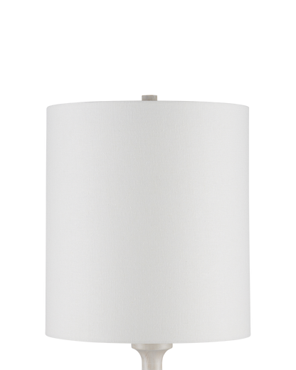 Malayan White Table Lamp