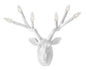 Stag Large Six Light Sconce In White Finish