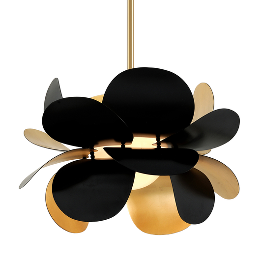 Ginger Chandelier In SOFT BLACK Finish