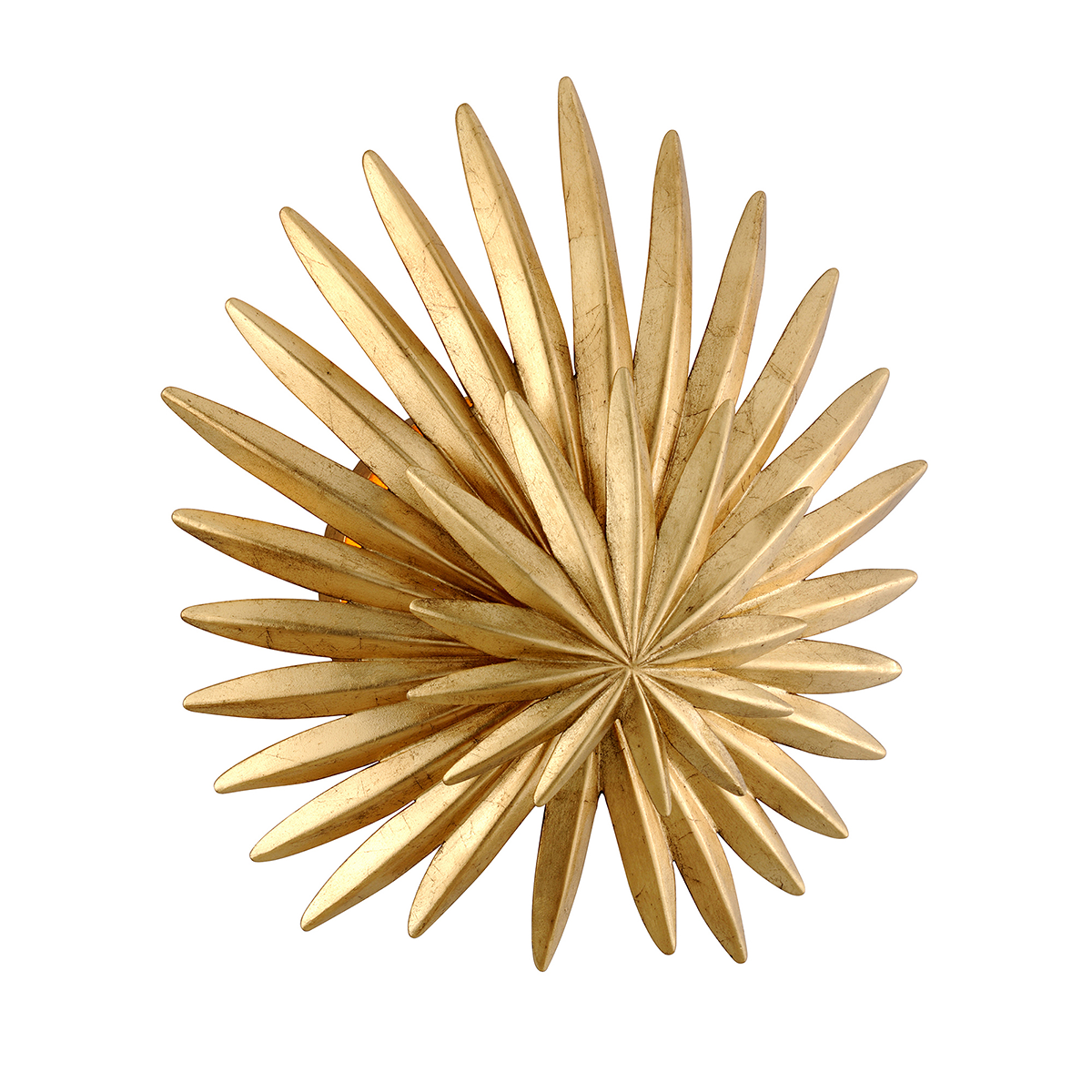 Savvy Wall Sconce In VINTAGE GOLD LEAF Finish