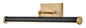Regis Medium Adjustable LED Accent Light In Light Brass Finish