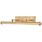 Regis Large Adjustable LED Accent Light In Light Brass Finish