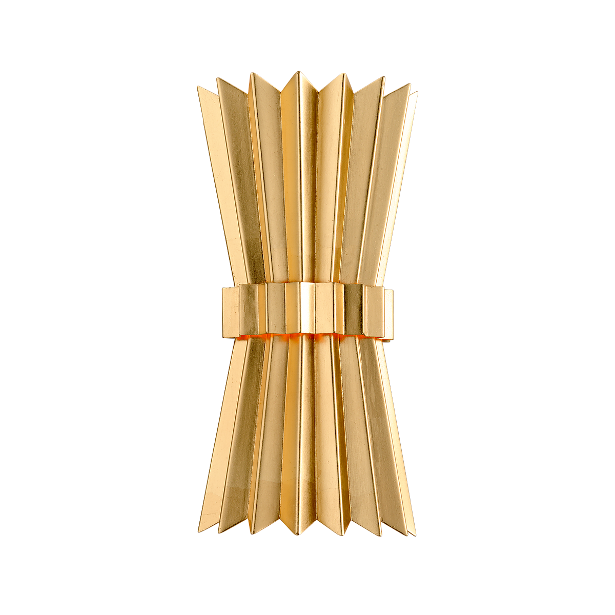 Moxy Wall Sconce In Gold Leaf Finish