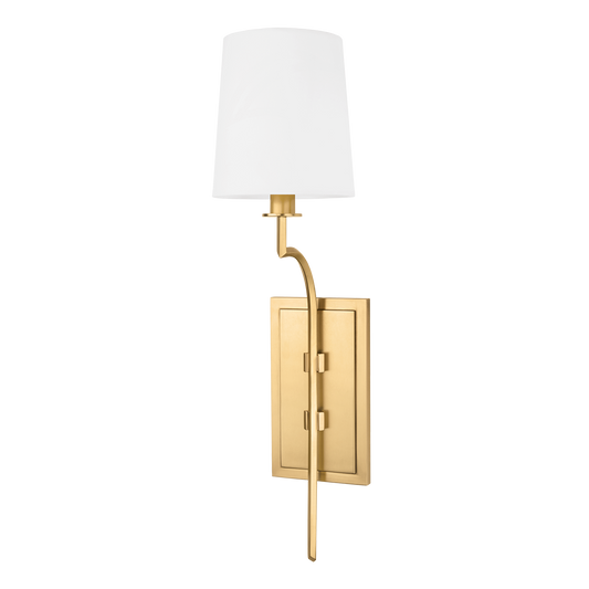 Glenford Wall Sconce with Aged Brass Finish