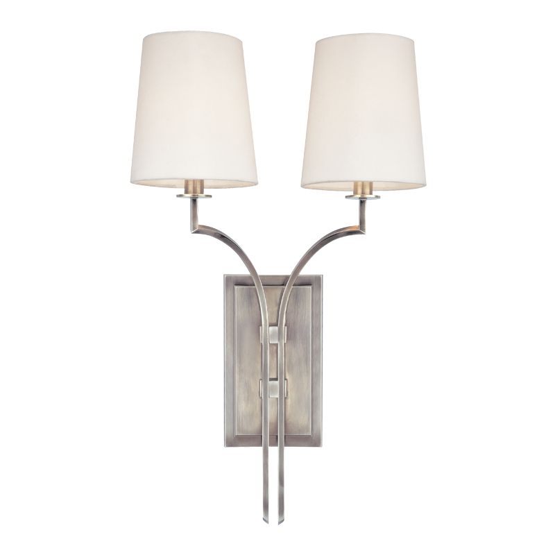 Glenford Wall Sconce with Antique Nickel Finish