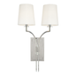 Glenford Wall Sconce with Polished Nickel Finish
