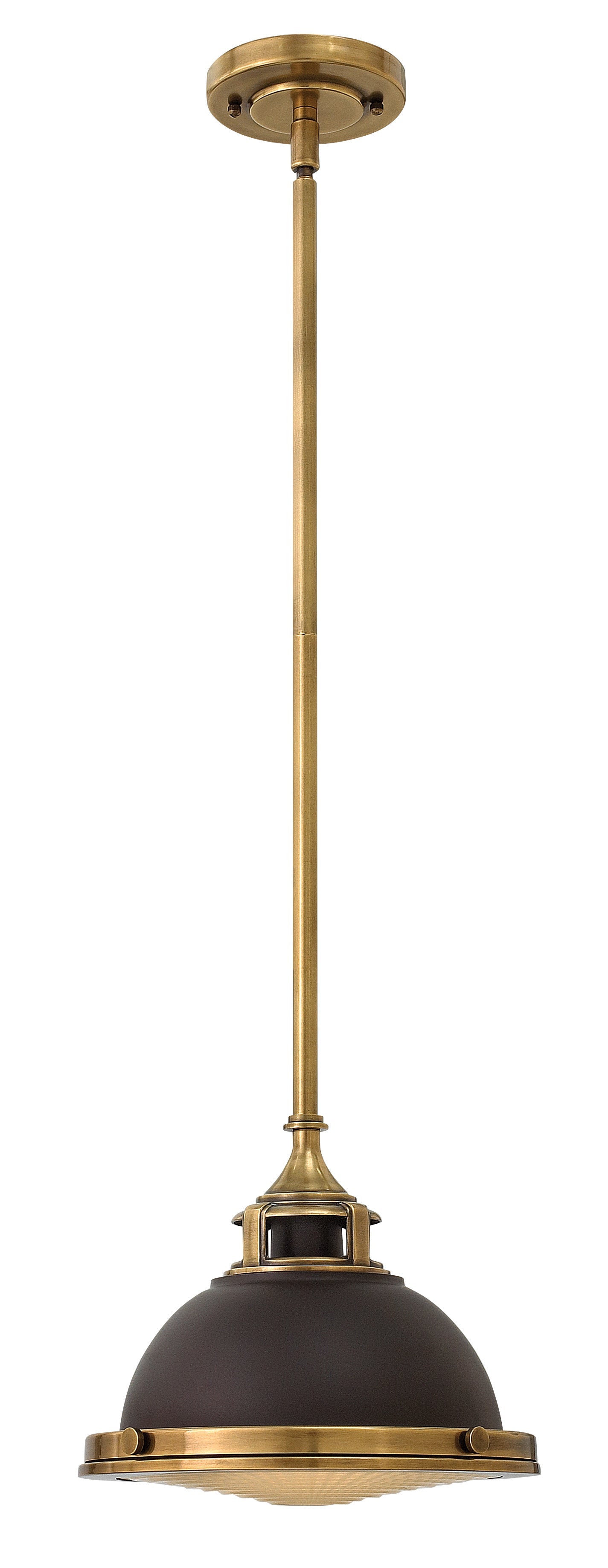 Amelia Small Pendant In Dark Bronze Finish