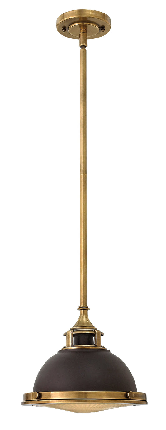 Amelia Small Pendant In Dark Bronze Finish