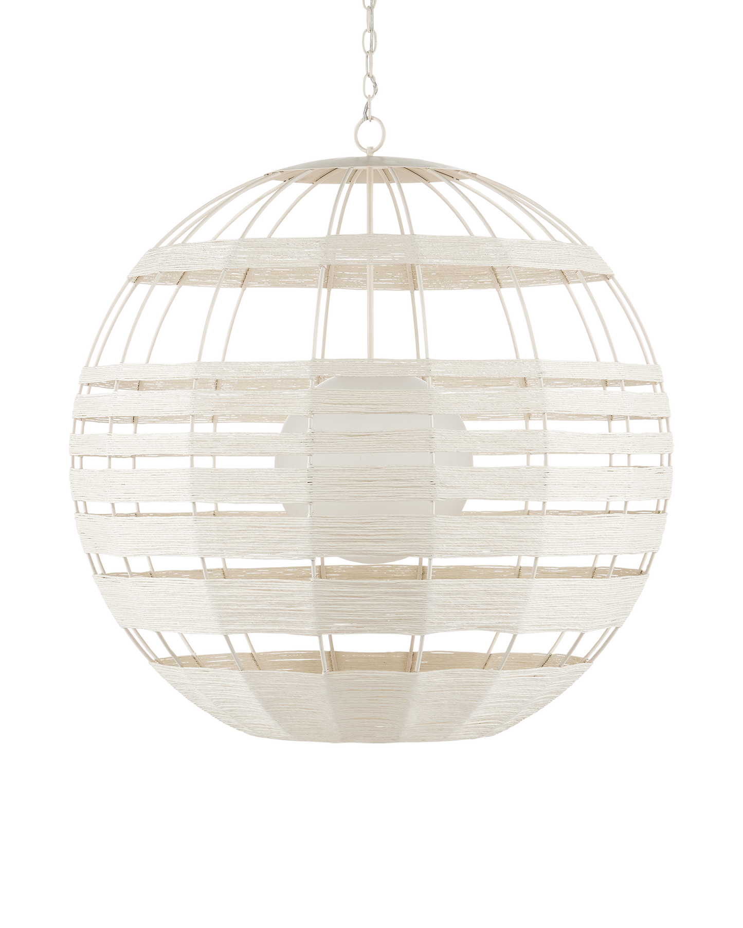 Lapsley White Orb Chandelier
