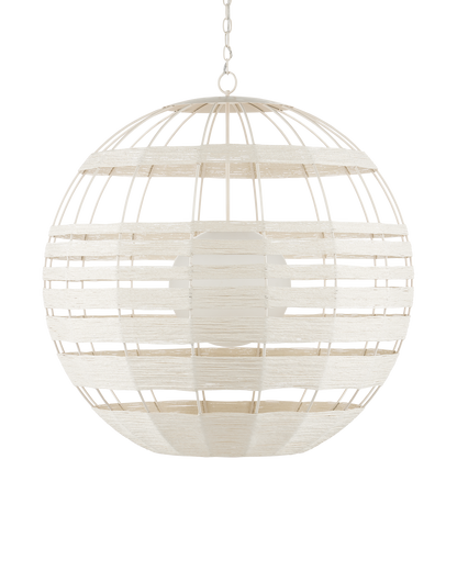 Lapsley White Orb Chandelier