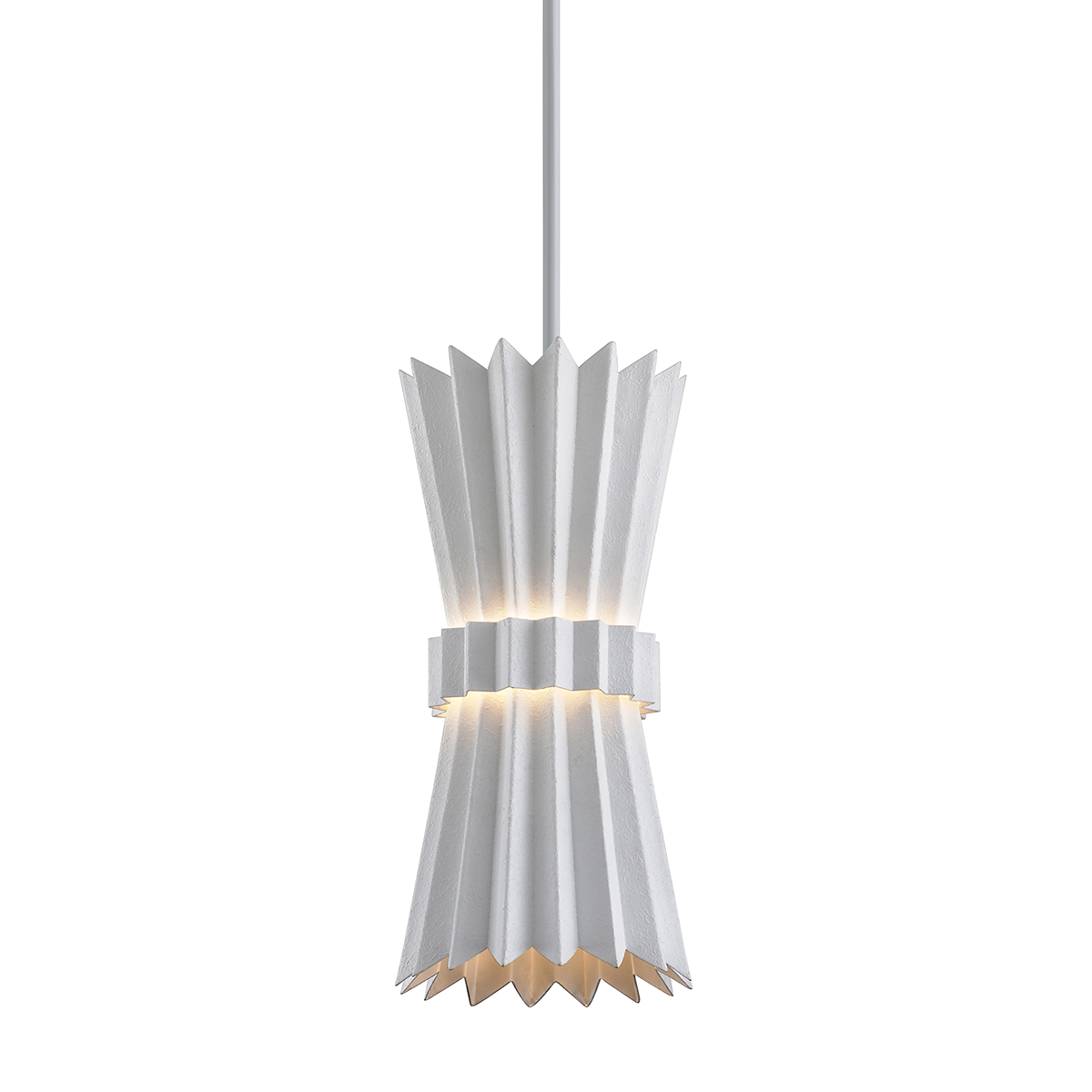 Moxy Pendant In GESSO WHITE Finish