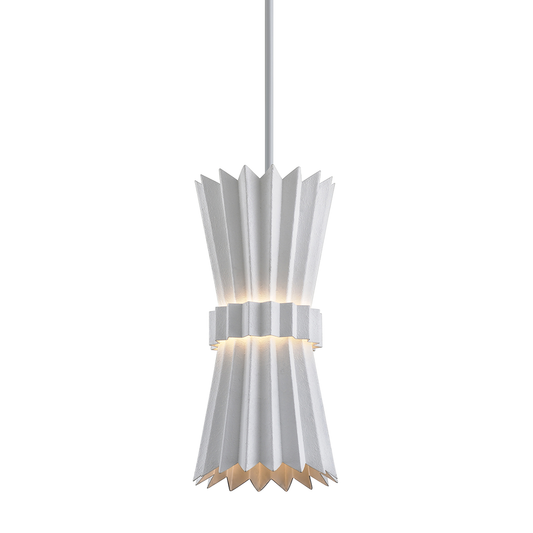 Moxy Pendant In GESSO WHITE Finish