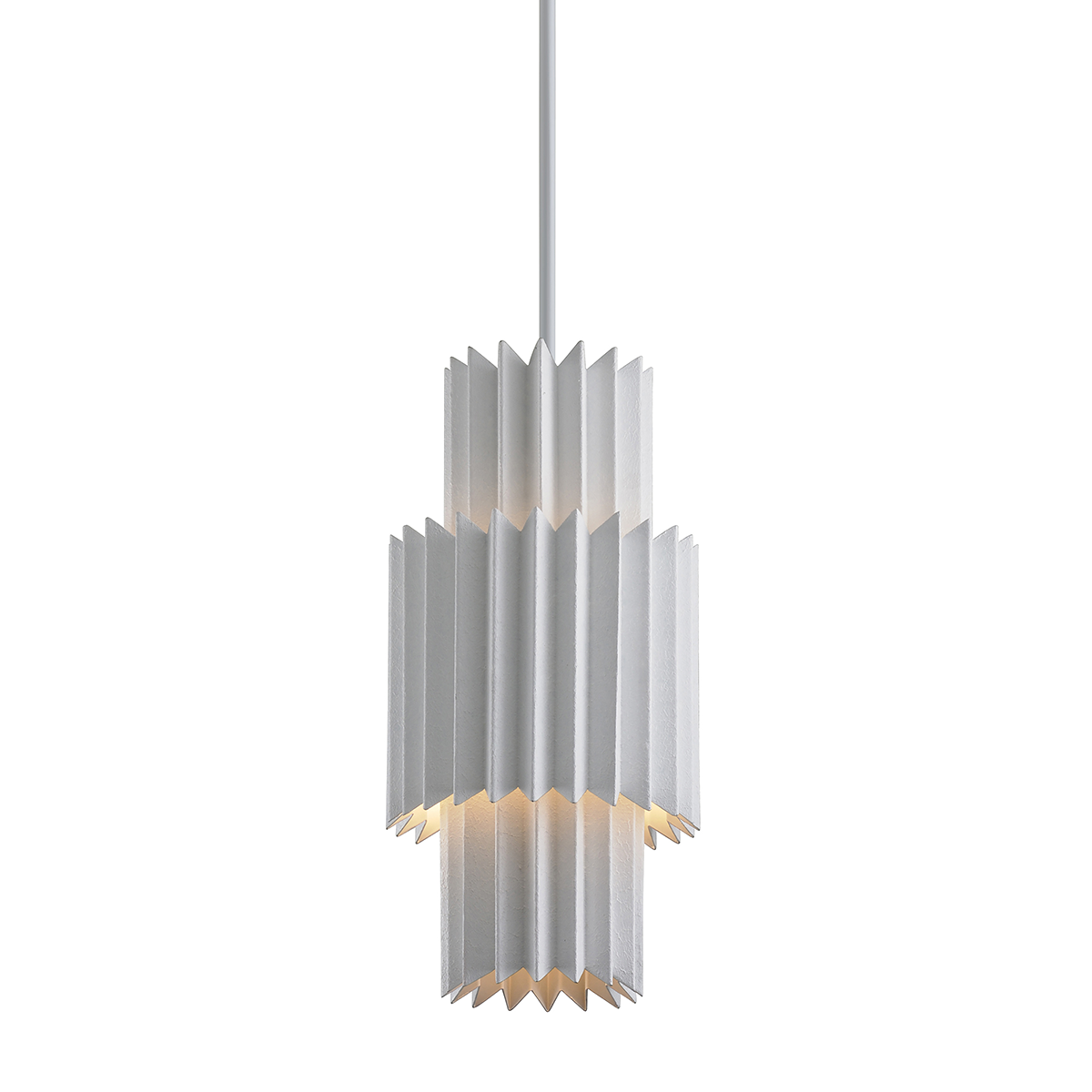 Moxy Pendant In GESSO WHITE Finish