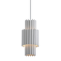 Moxy Pendant In GESSO WHITE Finish