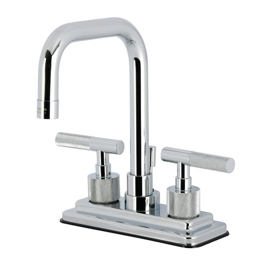 Convergent 4 Inch Centerset Bathroom Faucet in Polished Chrome