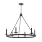 Allendale Chandelier with Aged Old Bronze Finish
