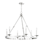 Allendale Chandelier with Polished Nickel Finish