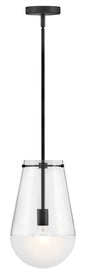 Beck Small Pendant In Black Finish