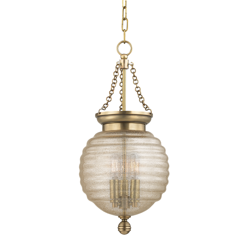 Coolidge Pendant with Aged Brass Finish