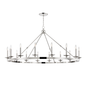 Allendale Chandelier with Polished Nickel Finish