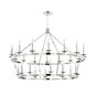Allendale Chandelier with Polished Nickel Finish