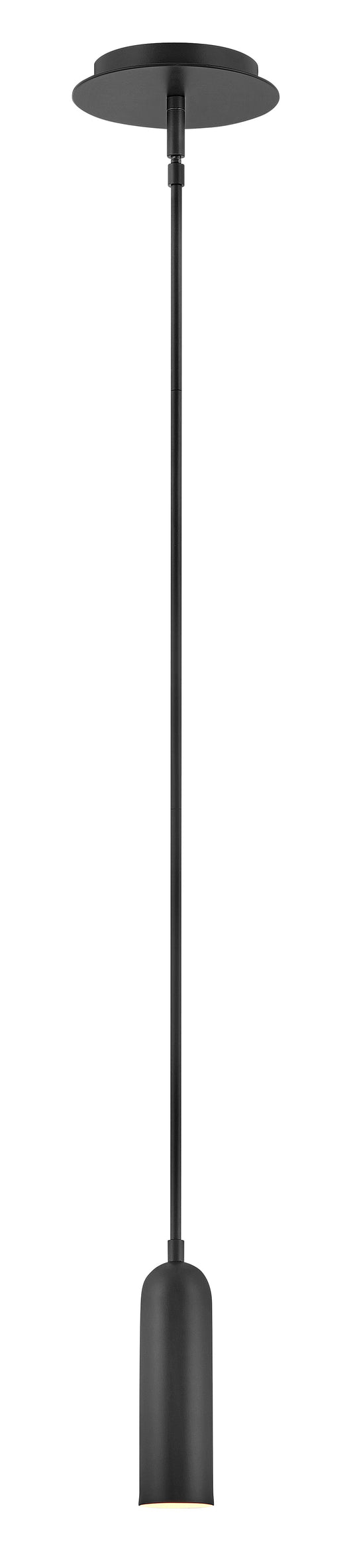 Dax Extra Small LED Pendant In Black Finish