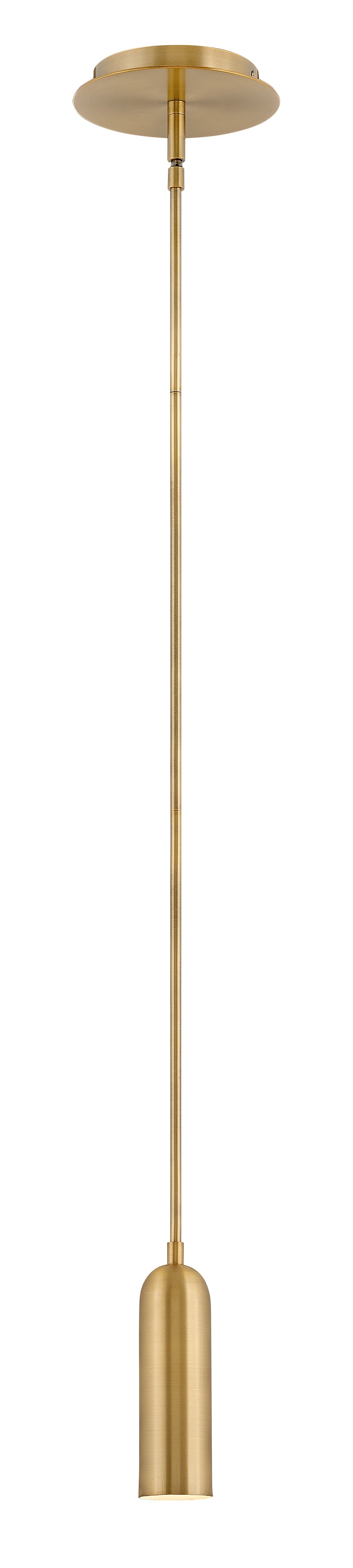 Dax Extra Small LED Pendant In Light Brass Finish