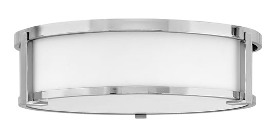 Lowell Medium Flush Mount In Chrome Finish