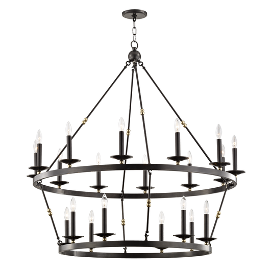 Allendale Chandelier with Aged Old Bronze Finish