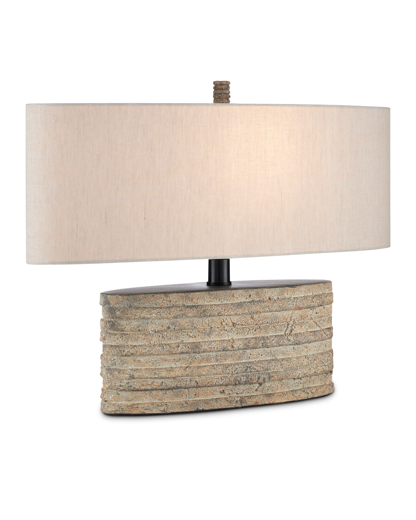 Innkeeper Rustic Oval Table Lamp
