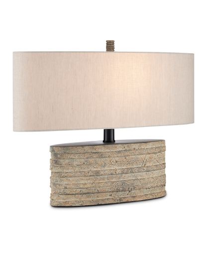 Innkeeper Rustic Oval Table Lamp