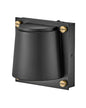 Scout Small Single Light Sconce In Black Finish