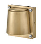 Scout Small Single Light Sconce In Light Brass Finish
