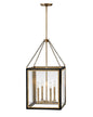 Shaw Medium Pendant In Black Finish