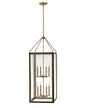 Shaw Medium Multi Tier Pendant In Black Finish