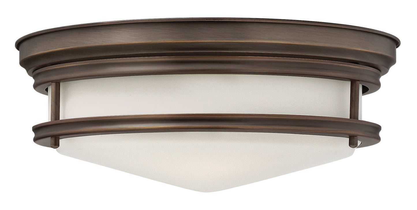 Hadley Medium Flush Mount In Light Bronze Finish