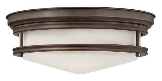 Hadley Medium Flush Mount In Light Bronze Finish