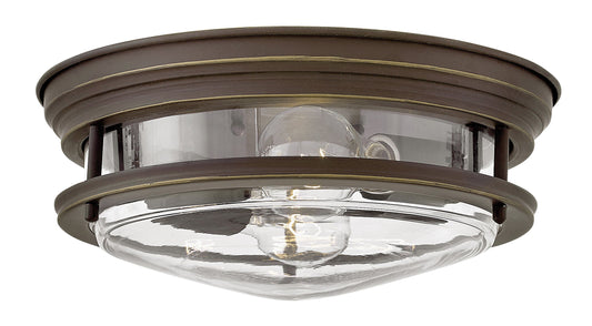 Hadley Small Flush Mount In Light Bronze Finish