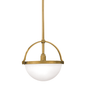 Stratford Pendant with Aged Brass Finish