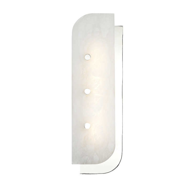 Yin & Yang Wall Sconce with Polished Nickel Finish