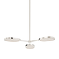 Patras Chandelier In Burnished Nickel Finish