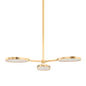 Patras Chandelier In VINTAGE BRASS Finish