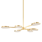 Patras Chandelier In VINTAGE BRASS Finish