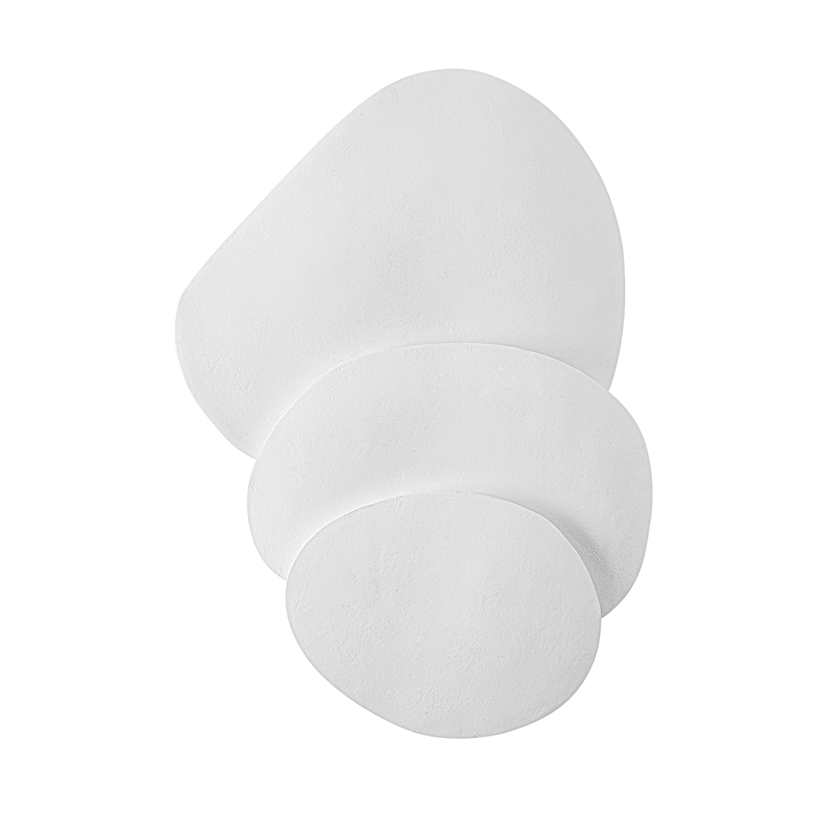 AKEMI Wall Sconce In GESSO WHITE Finish